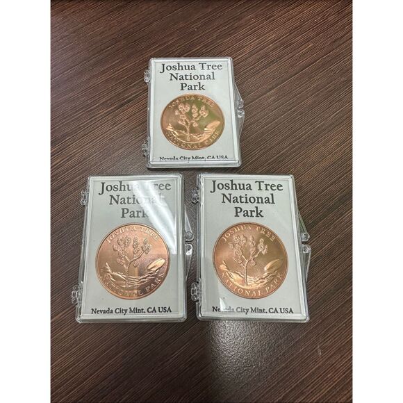 Three new unopened Joshua Tree national park medals - Picture 1 of 4